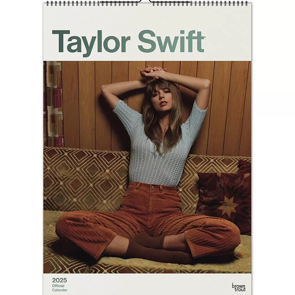 BrownTrout 2025 Calendars<2025 Taylor Swift 11.7" x 16.5" Monthly Wall Calendar (9798330700011)