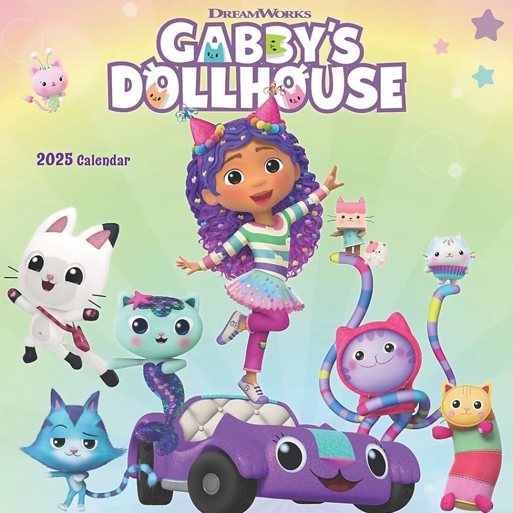 Cal Ink 2025 Calendars<2025 Gabby's Dollhouse12" x 12" Monthly Wall Calendar (9781645916819)