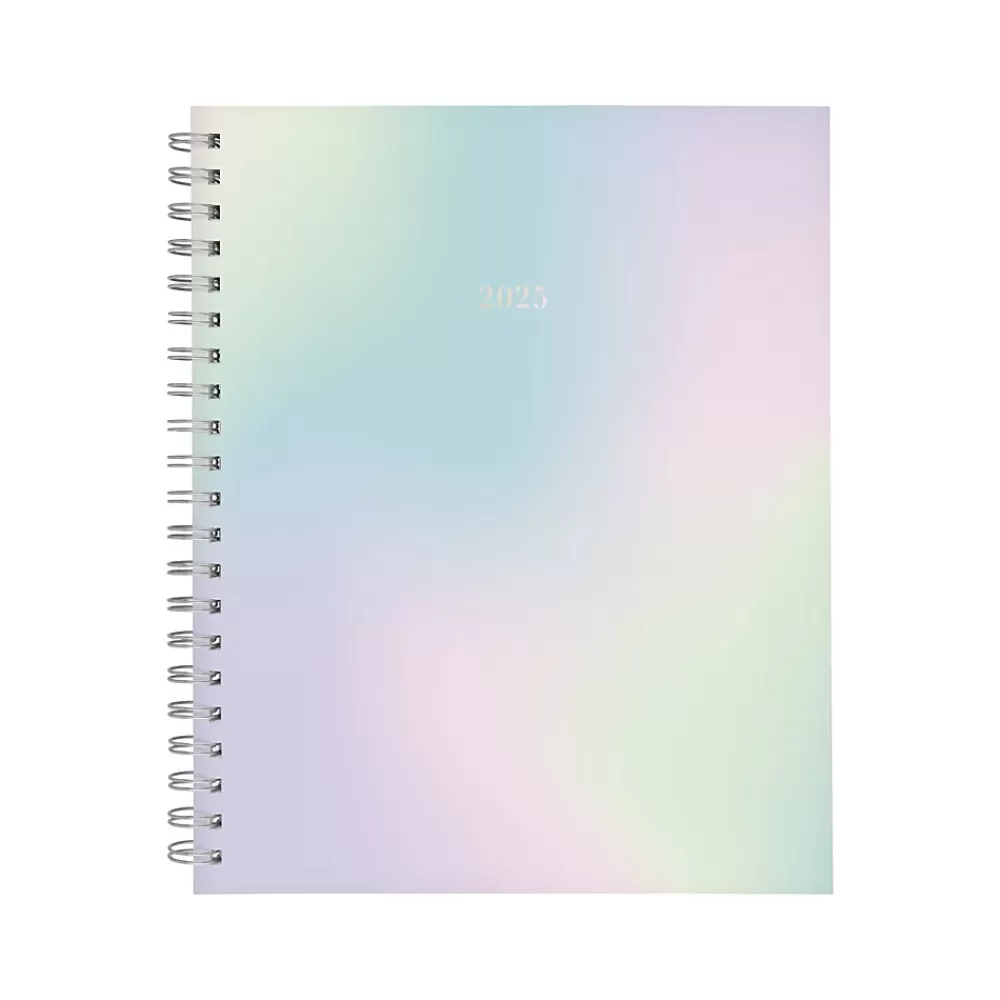 Cambridge 2025 Planners<2025 Ombre 8.5" x 11" Weekly & Monthly Planner, Poly Cover, Multicolor (1731-905-25)