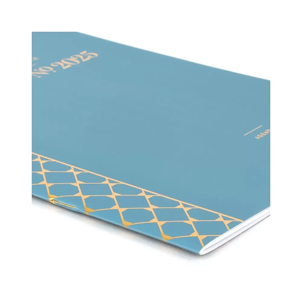 Cambridge 2025 Planners<2025 WorkStyle 8.5" x 11" Monthly Planner, Paper Cover, Seaside Blue (1606-091-12-25)