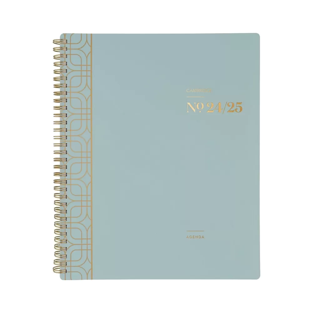 Cambridge Academic Planners<2024-2025 WorkStyle Classic 8.5" x 11" Academic Weekly & Monthly Planner, Poly Cover, Mellow Frost
