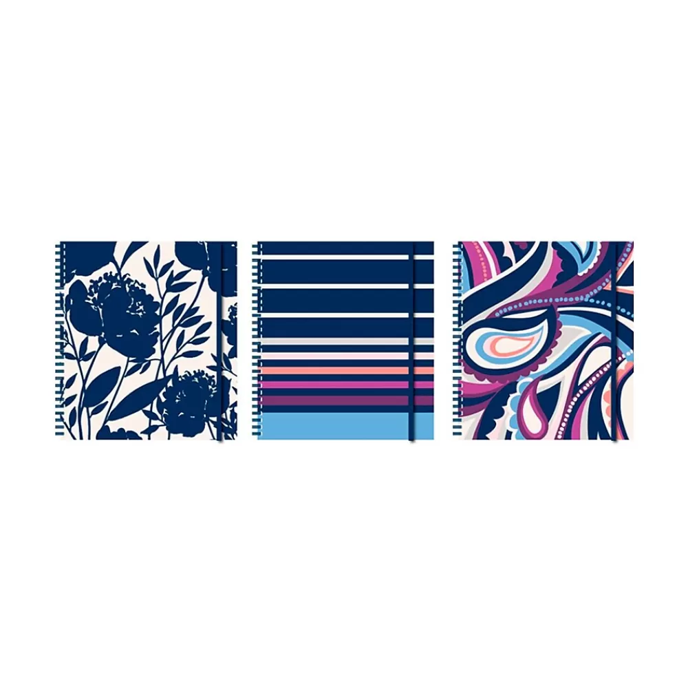 Carolina Pad Pocket Folders<One Hip Chick Glossy 10-Pocket Folder, Assorted Colors (93017)