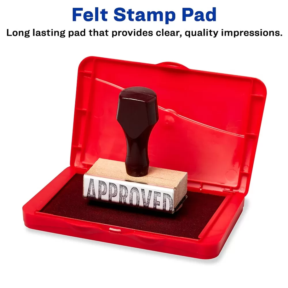 Carter's Stamps & Stamp Pads<Felt Stamp Pads, Red Ink (21070)