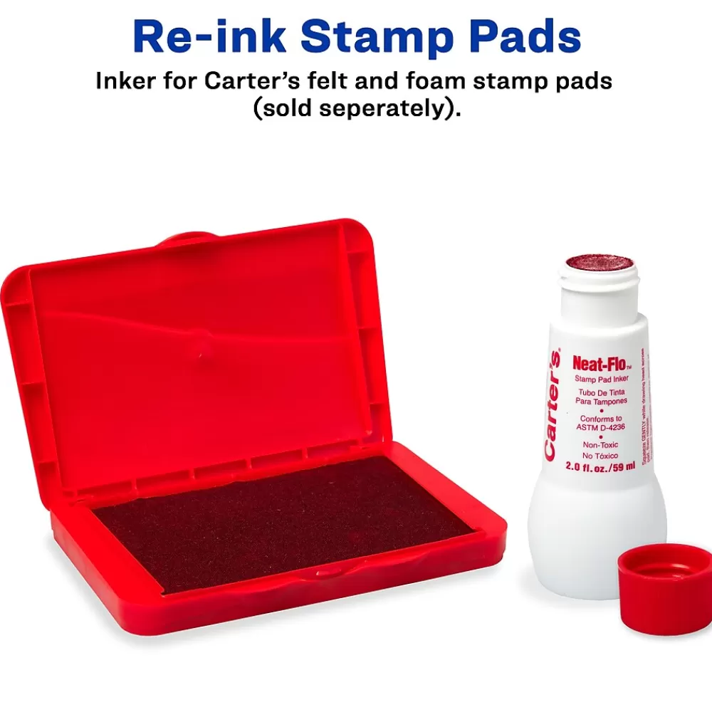 Carter's Stamps & Stamp Pads<Neat-Flo Ink Refill, Red Ink (21447)