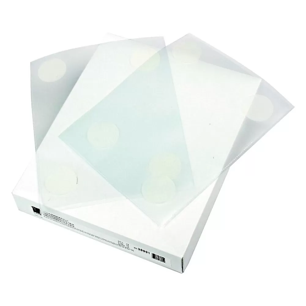 C-Line Sheet Protectors<Cubicle Keepers Polypropylene File Pockets, Clear, 25/Box (CLI38991)