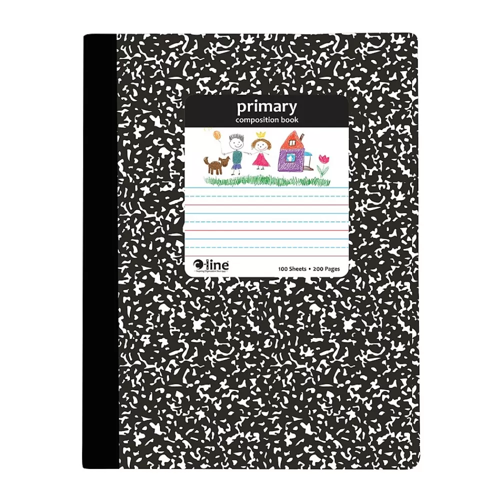 C-Line Composition Notebooks<1-Subject Composition Notebooks, 100 Sheets, Multicolor, 12/Bundle (CLI22020-12)
