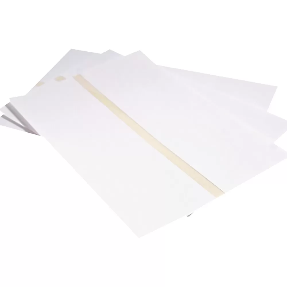 Clover Imaging Group Labels<Clover Multipurpose Labels, 5.25" x 1.63", White, 2/Sheet, 150 Sheets/Pack (DM100IDS)