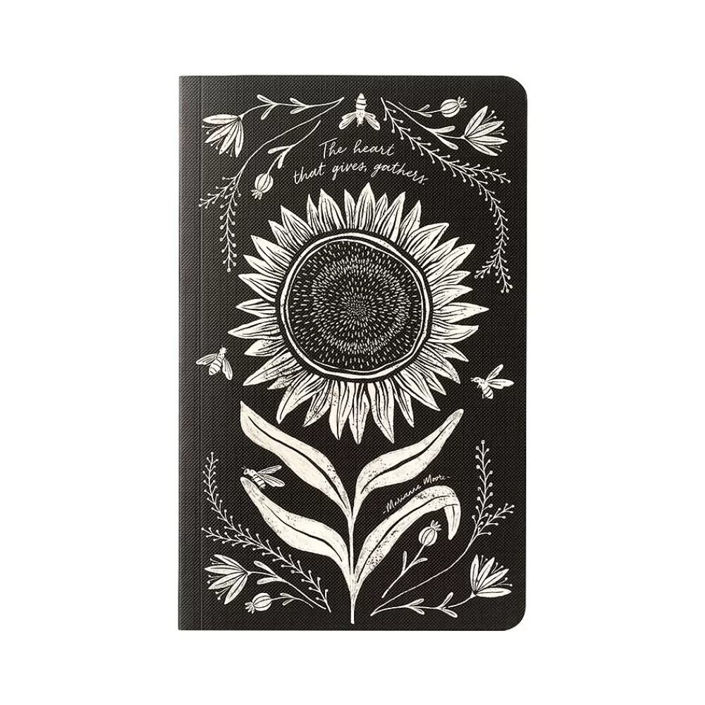 Compendium Inc Journals<The Heart That Gives, Gathers Journal, 5" x 8", Black/White (10288)