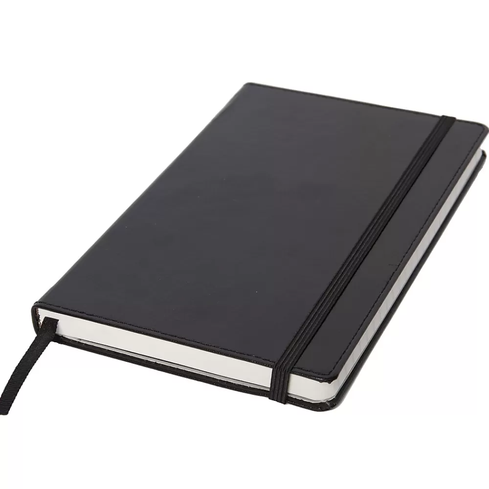 C.R. Gibson Journals<Journal, 5" x 8.25", Narrow Ruled, Black, 192 Pages (MJ5-0001)