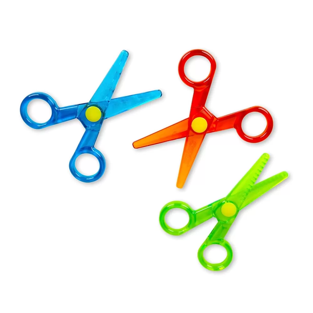 Crayola Scissors<® My First ® Safety Scissors, 3/Pack (81-1458)