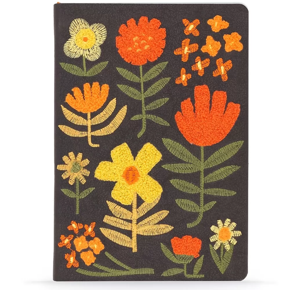 Denik Composition Notebooks<Chunky Flowers 1-Subject Composition Notebook, College Ruled, 144 Sheets, Multicolor (AHBC1471L)