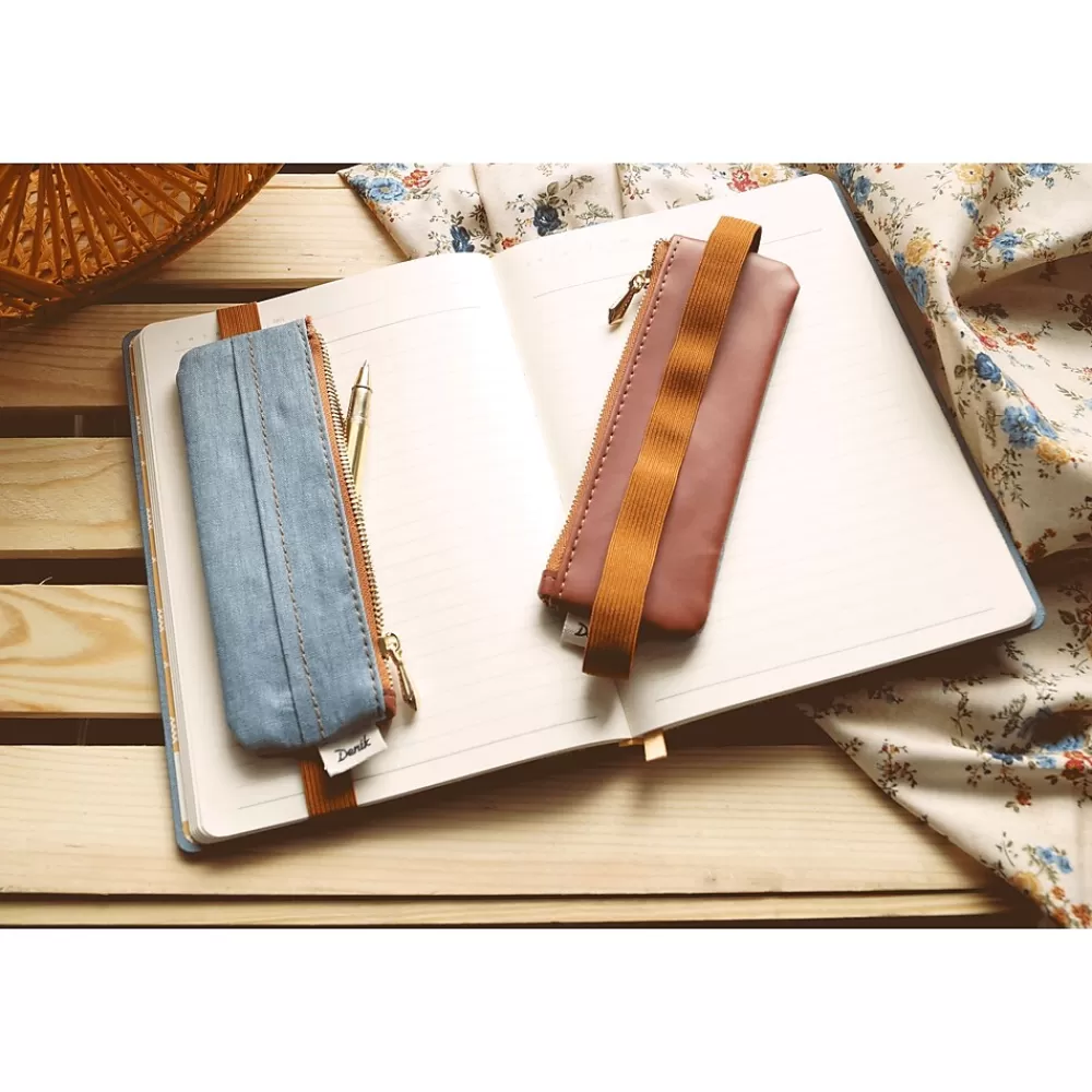 Denik Notebooks<Denim Blue Distressed Notebook Pouch, Blue (NBPOUCH001)