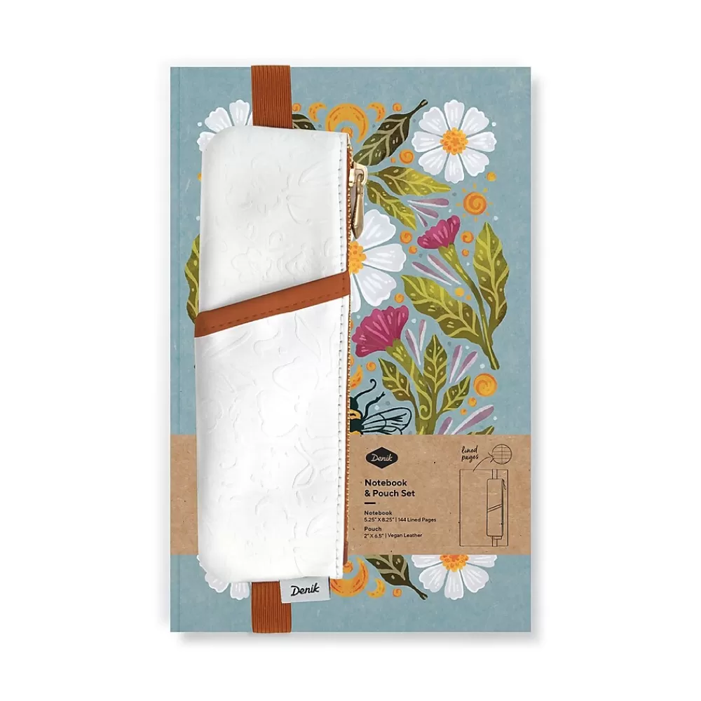 Denik Composition Notebooks<Honeybee Tea 1-Subject Composition Notebook, College Ruled, Multicolor (NBPOUCHSET1782L)