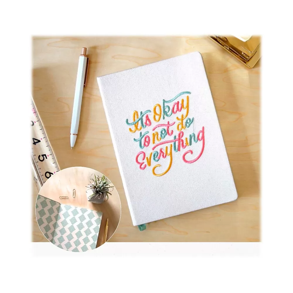 Denik Journals<It's Okay to Not Do Everything Journal, 5.75" x 8.25", College Ruled, MulticolorY, 144 Pages (AHBC839L)