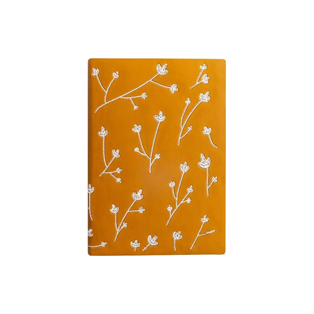 Denik Journals<Samantha Journal, 5.8" x 8.3", College Ruled, Orange/Cream, 144 Pages (AHBC508L)