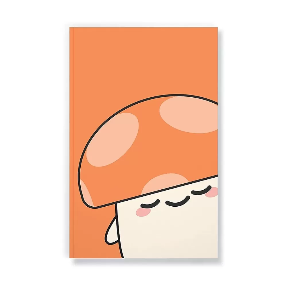 Denik Journals<Smoko Kai Mushroom Journal, 5.25" x 8.25", College Ruled, 144 Pages (LFC1891L)