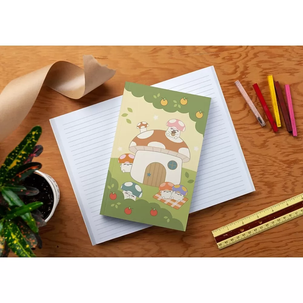 Denik Journals<Smoko Mushroom Garden Journal, 5.25" x 8.25", College Ruled, 144 Pages (LFC1888L)