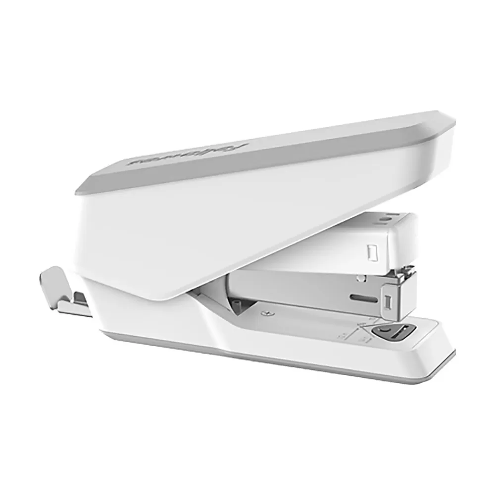 Fellowes Staplers<LX840 EasyPress Desktop Stapler, 25-Sheet Capacity, White (5011501)