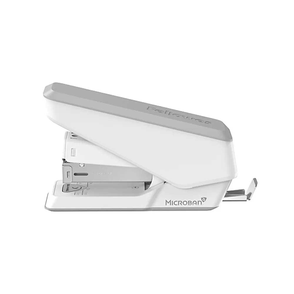 Fellowes Staplers<LX840 EasyPress Desktop Stapler, 25-Sheet Capacity, White (5011501)