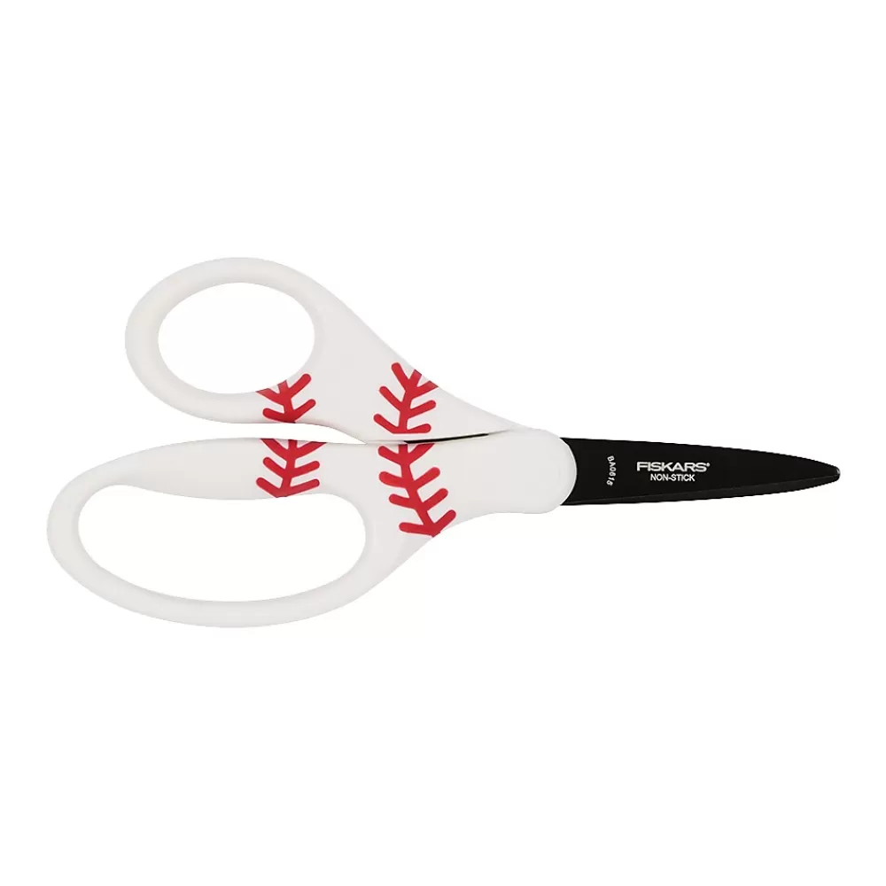Fiskars Scissors<MVP 5.25" Kid's Scissors, Pointed Tip, Assorted Colors (134302-1004)