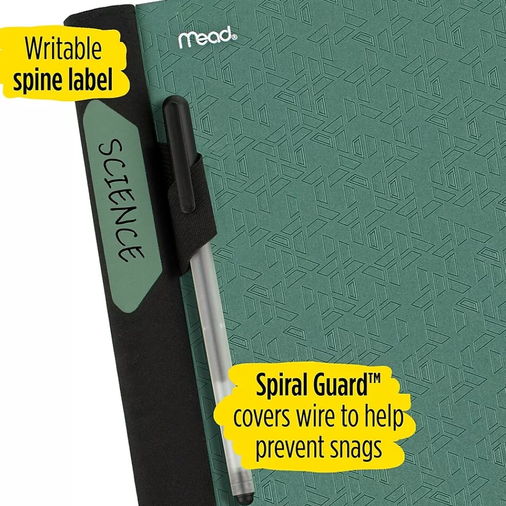Five Star Subject Notebooks<Advance 5-Subject Subject Notebooks, 8.5" x 11", College Ruled, 200 Sheets (06326)