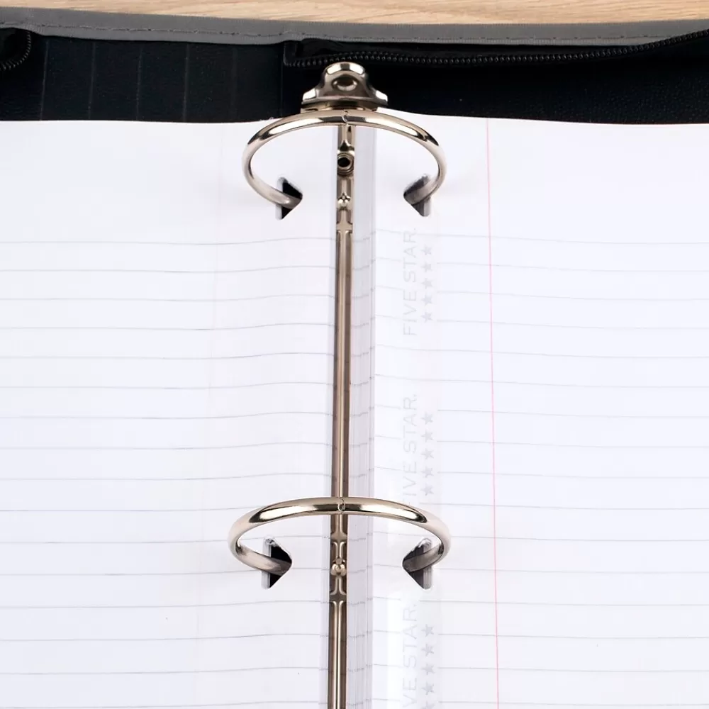 Five Star Filler Paper<Reinforced Wide Ruled Filler Paper, 8" x 10.5", 3-Hole Punched, 80 Sheets/Pack (150002/150034)