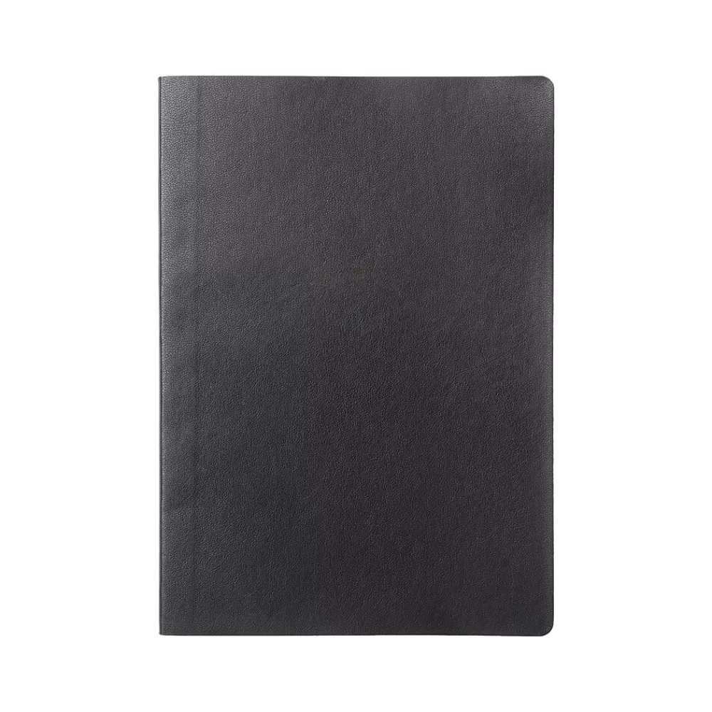 Gartner Studios Journals<Vegan Leather Journal, 5.89" x 8.33", Black (59659)