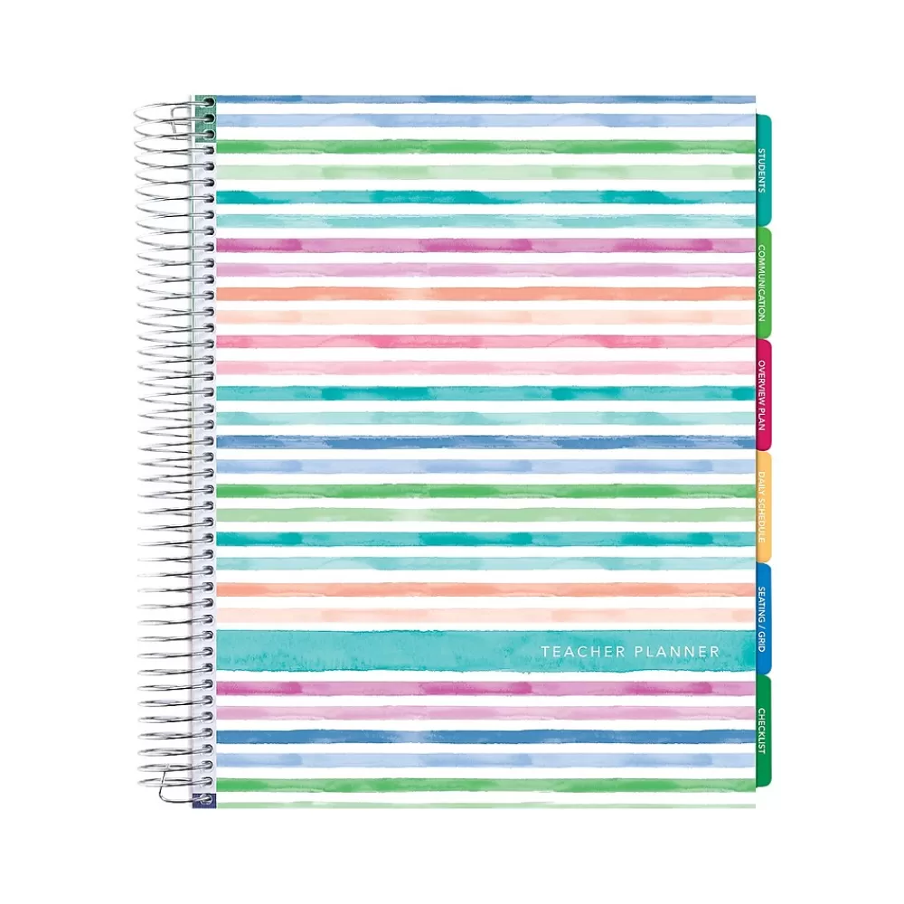 Global Printed Products Academic Planners<Deluxe 8.5" x 11" Teacher Academic Planner, Multicolor (DTP-0001-U22-S)
