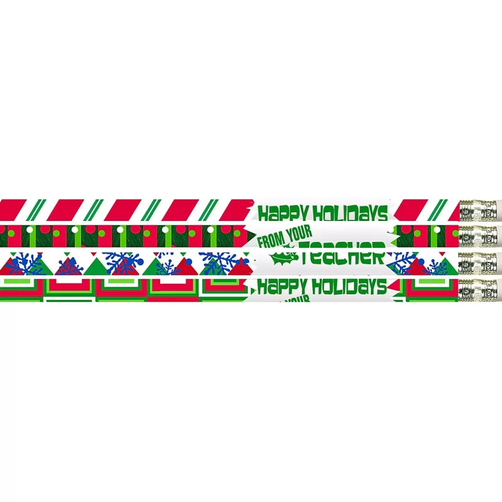 Musgrave Pencil Company Pencils<Happy Holidays from your Teacher Pencil, #2, 144/Box