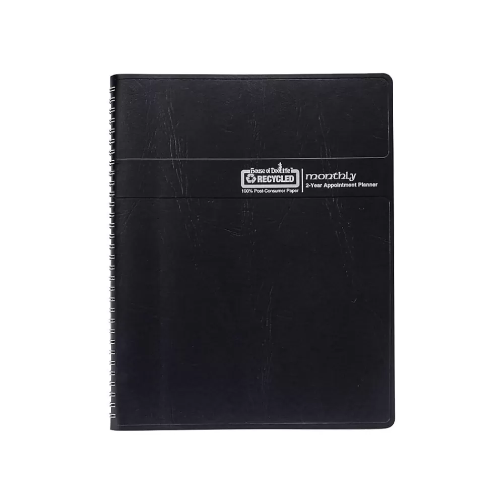 House of Doolittle Academic Planners<2023-2024 8.5" x 11" Monthly Planner, Black (2620-02-23)