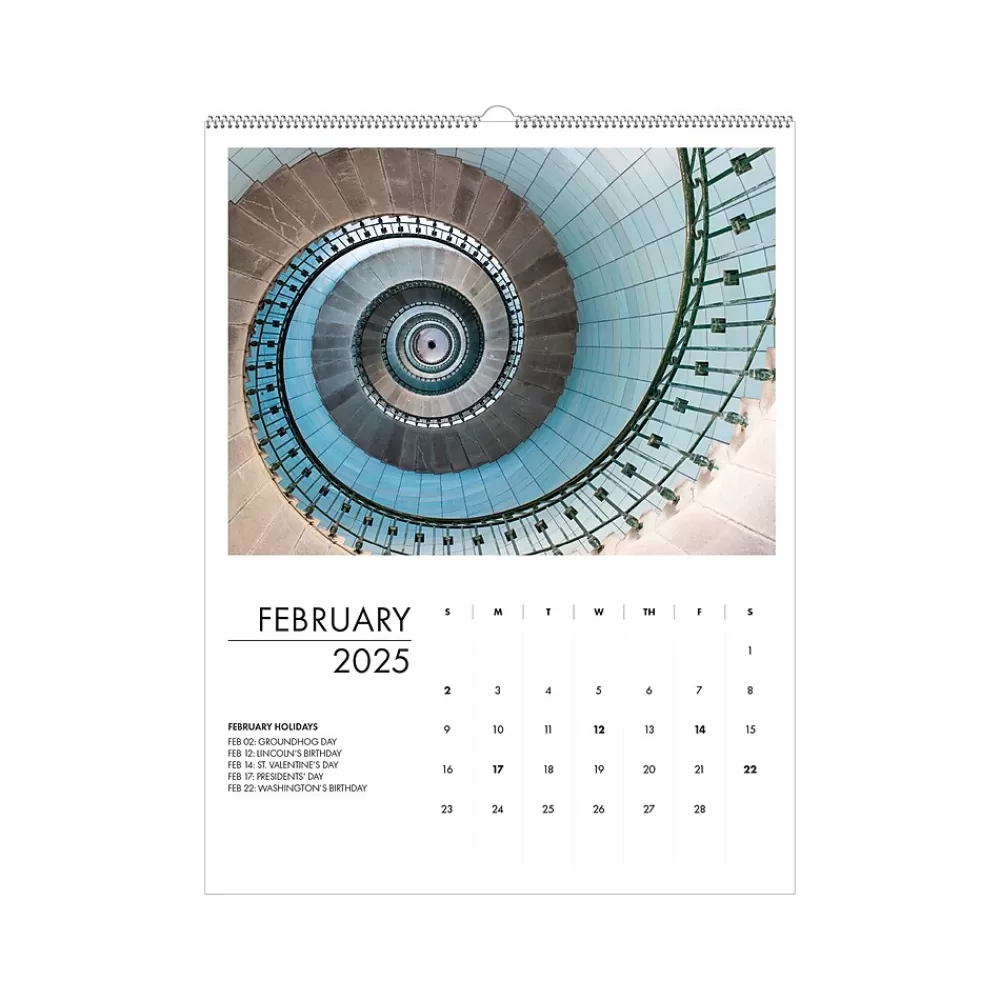 House of Doolittle 2025 Calendars<2025 Abstract Architecture 11" x 14" Monthly Wall Calendar (315-25)