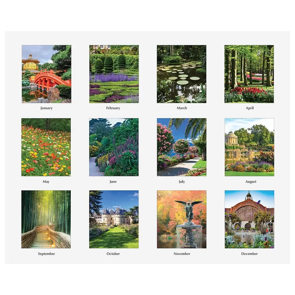 House of Doolittle 2025 Calendars<2025 Earthscapes 8.5" x 4.25" Monthly Desk Calendar (3649-25)