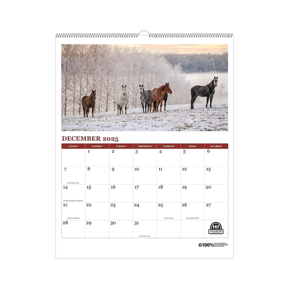 House of Doolittle 2025 Calendars<2025 Farm Life 11" x 14" Monthly Wall Calendar (316-25)