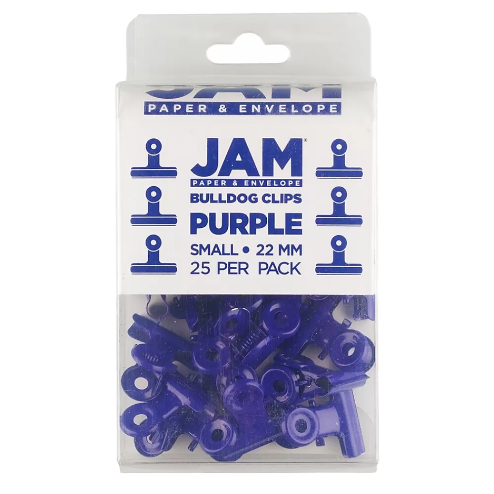 JAM Paper Clips & Fasteners<Bulldog Clip, , 25/Pack (21632818)