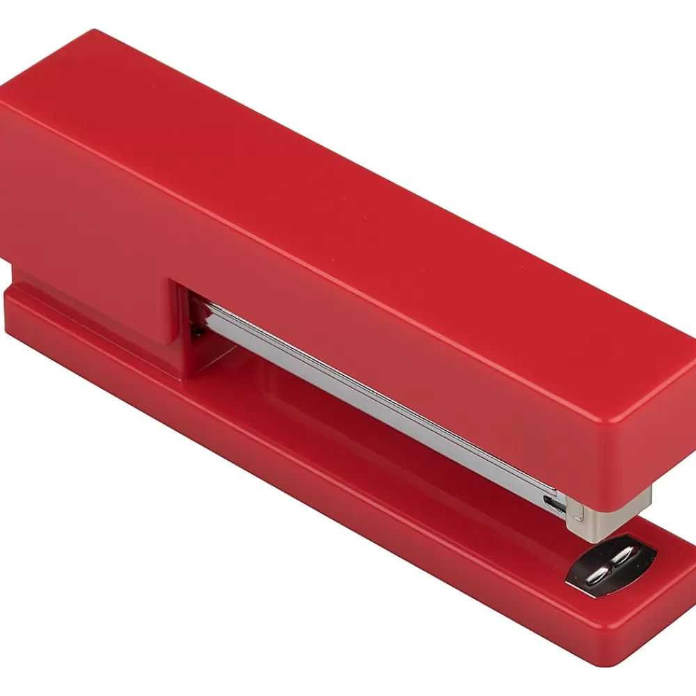 JAM Paper Staplers<Desk Supplies Kit, Red, 3/Pack (337841RE)