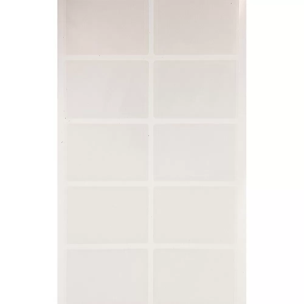 JAM Paper Sheet Protectors<® Self-Adhesive Business Card Holders, 2 x 3 1/2, Clear, 50 Label Pockets/Pack (6187815065C)