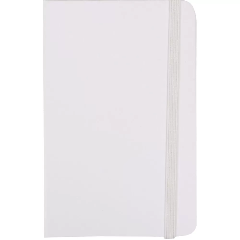 JAM Paper Notebooks<1-Subject Pocket Notebook, 3.75" x 5.625", Narrow Ruled, 100 Sheets, White (340526606)