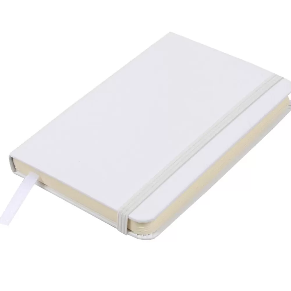 JAM Paper Notebooks<1-Subject Pocket Notebook, 3.75" x 5.625", Narrow Ruled, 100 Sheets, White (340526606)