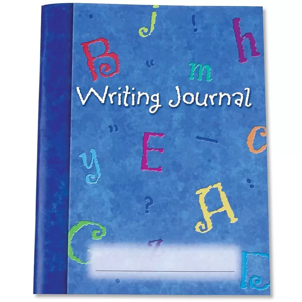 Learning Resources Journals<Make a Story Writing Hardcover Journal, 7" x 9", Blue, 10/Set (LER3467)