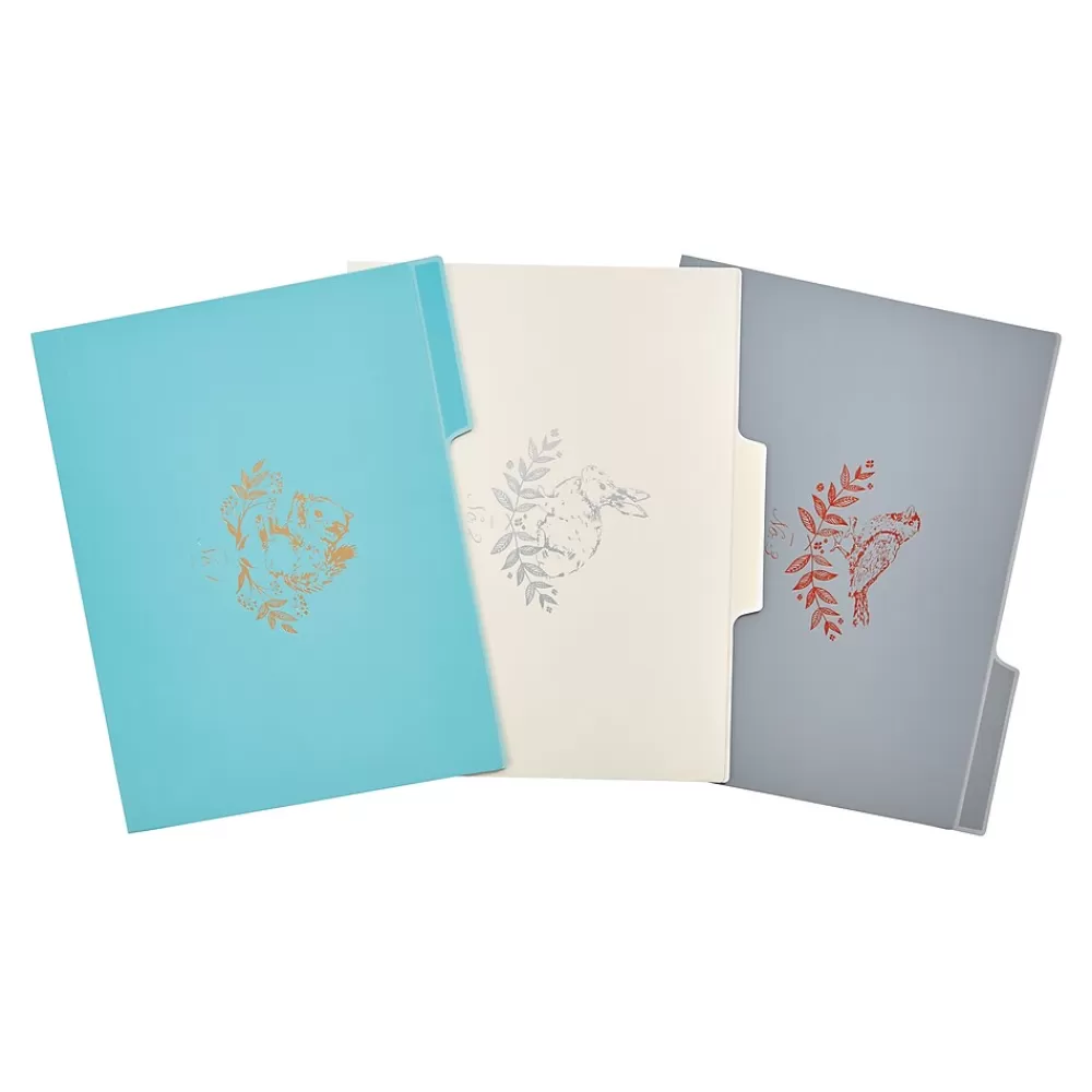 Martha Stewart File Folders<Animal File Folders, 6/Set (MS102Q)