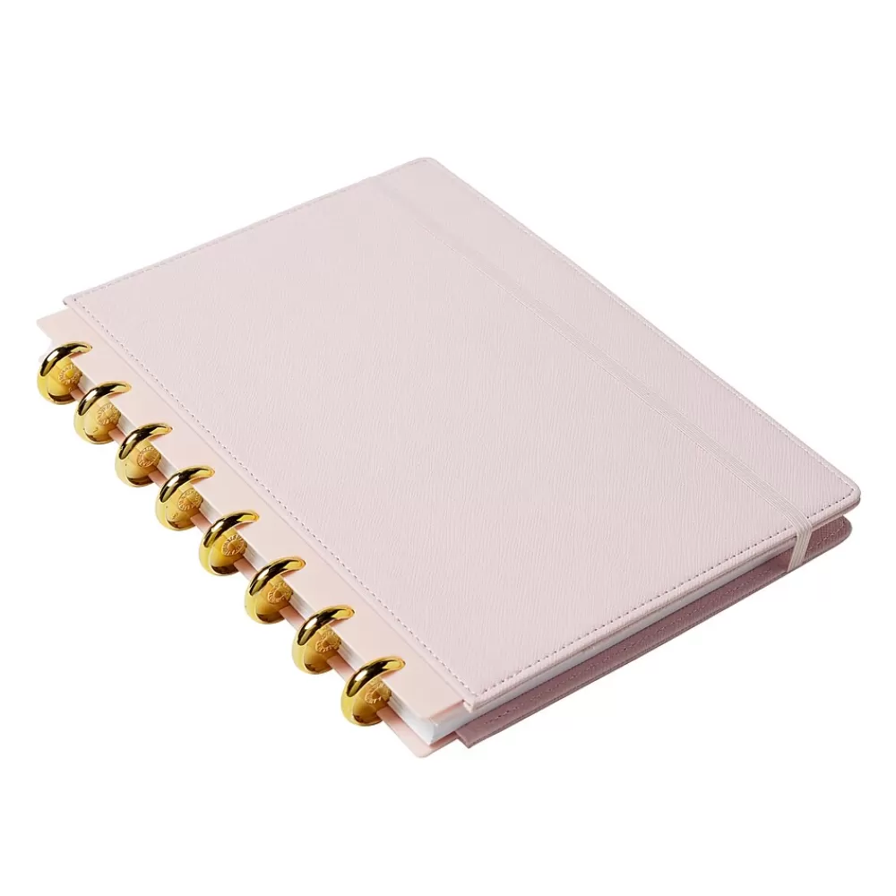 Martha Stewart Notebooks<Customizable Notebook, 6.38" x 9", Unruled, 60 Sheets, Blush (MS107U)