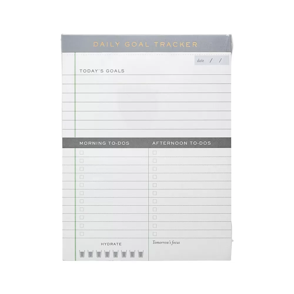 Martha Stewart Notepads<Daily Goals Tracker Pad (MS101S)