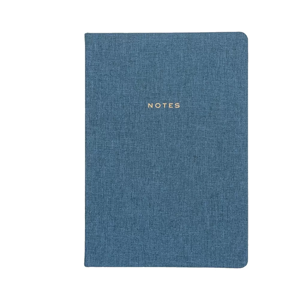 Martha Stewart Notebooks<Notebook, 6" x 8", Ruled, 128 Sheets, Navy (MS110K)