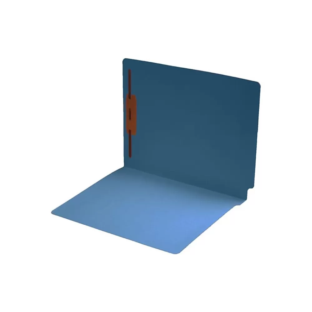 Medical Arts Press File Folders<End Tab File Folder, Straight Cut, Letter-Size, Blue, 50/Box (S-09242-BLU)