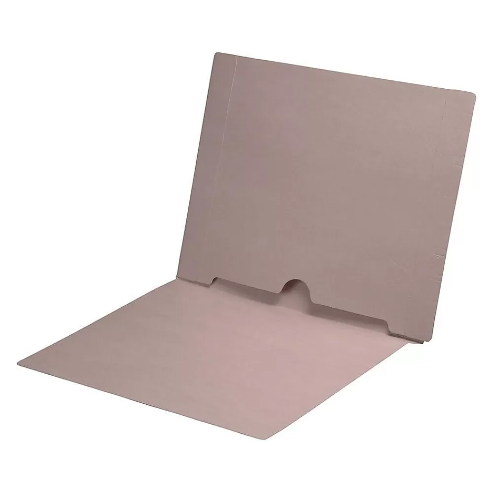 Medical Arts Press File Folders<End Tab File Folder, Straight Cut, Letter-Size, Gray, 50/Box (S-09017-GRY)