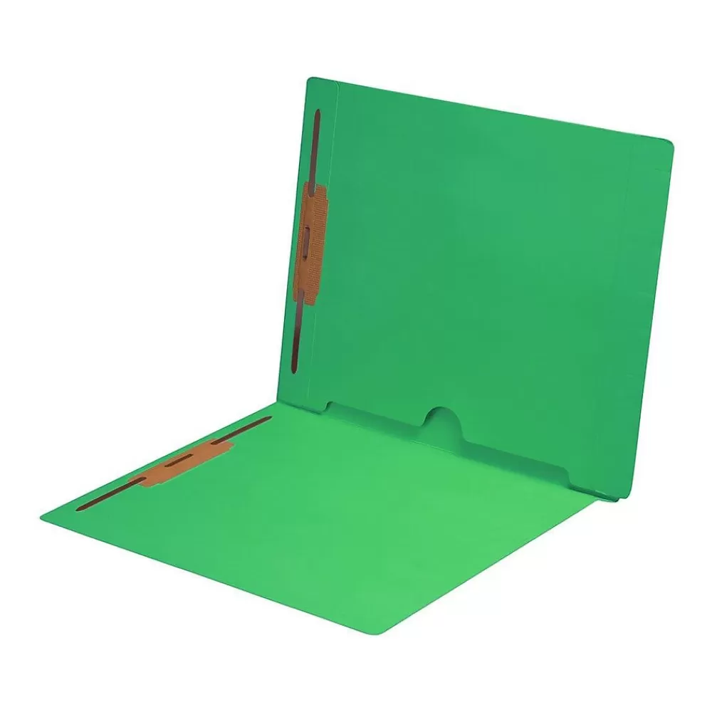 Medical Arts Press File Folders<End Tab File Folder, Straight Cut, Letter-Size, Green, 250/Box (S-09019-GRN-B)