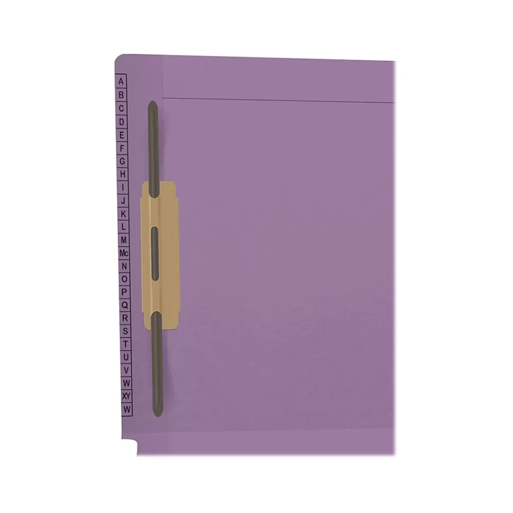 Medical Arts Press File Folders<Kardex Match Reinforced End Tab File Folder, Straight Cut, Letter-Size, Lavender, 50/Box (F1180-LAV)