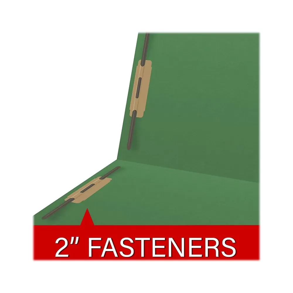 Medical Arts Press File Folders<Reinforced End Tab File Folder, Straight Cut, Letter-Size, Green, 250/Carton (S-01502-GRN-B)