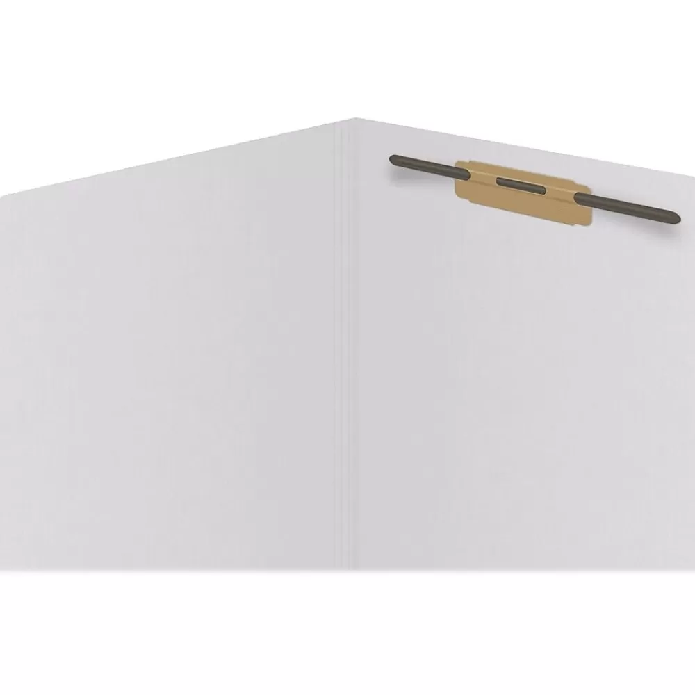 Medical Arts Press File Folders<Reinforced End Tab File Folder, Straight Cut, Letter-Size, White, 50/Box (S-01501-WHT)