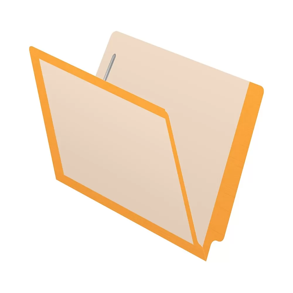 Medical Arts Press File Folders<Reinforced End Tab File Folder, Straight-Cut, Letter Size, Manila/Yellow, 50/Box (S-09473-YLW)